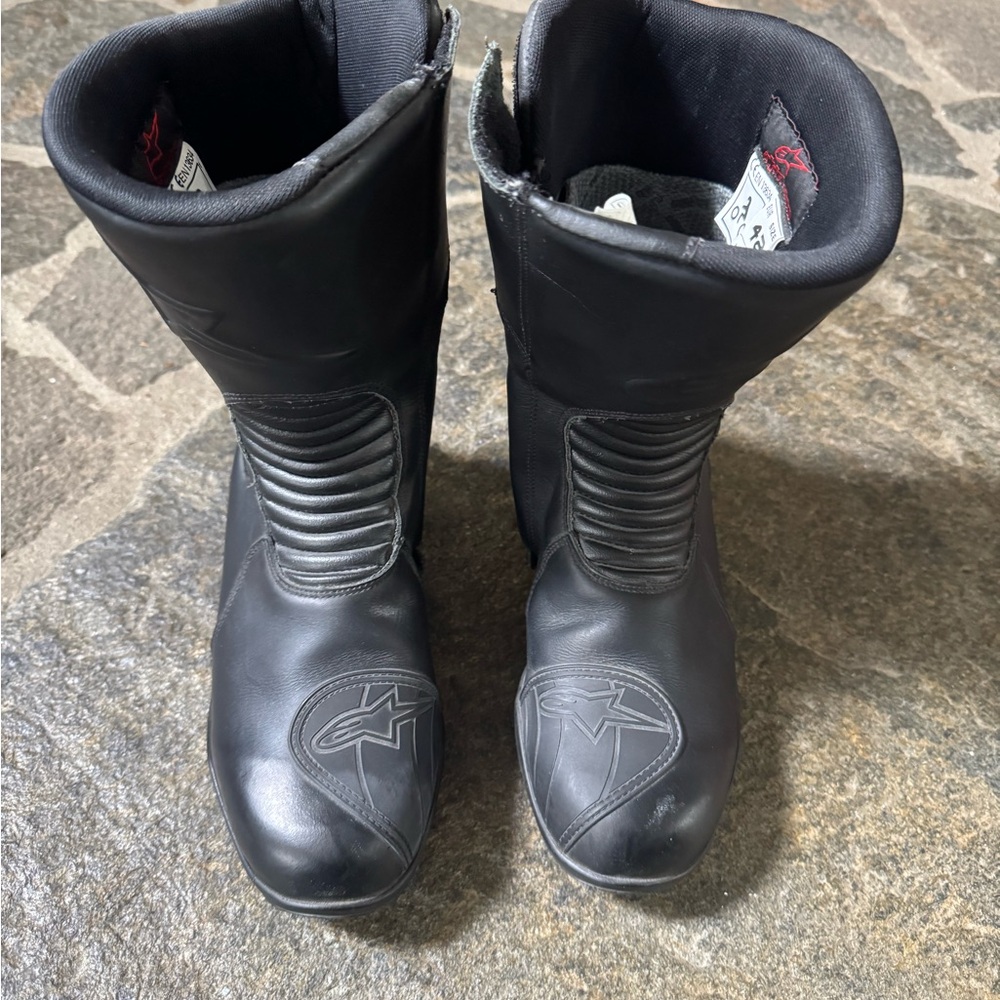 Alpinestars Black Riding Boots